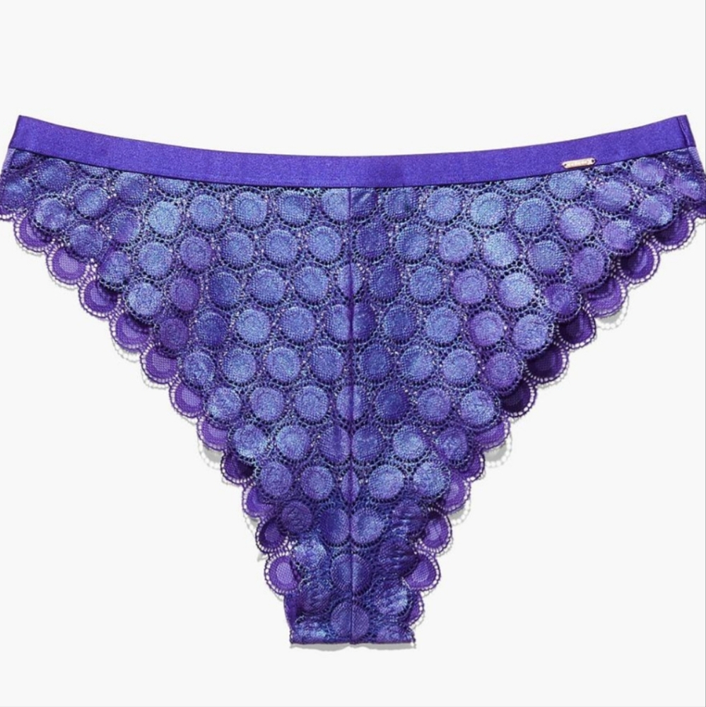 Savage x Fenty Thong Panty- Blue Dragonfly - 3X